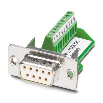 1688395 - VS-09-BU-DSUB/9-MPT-0,5 - D-SUB contact insert