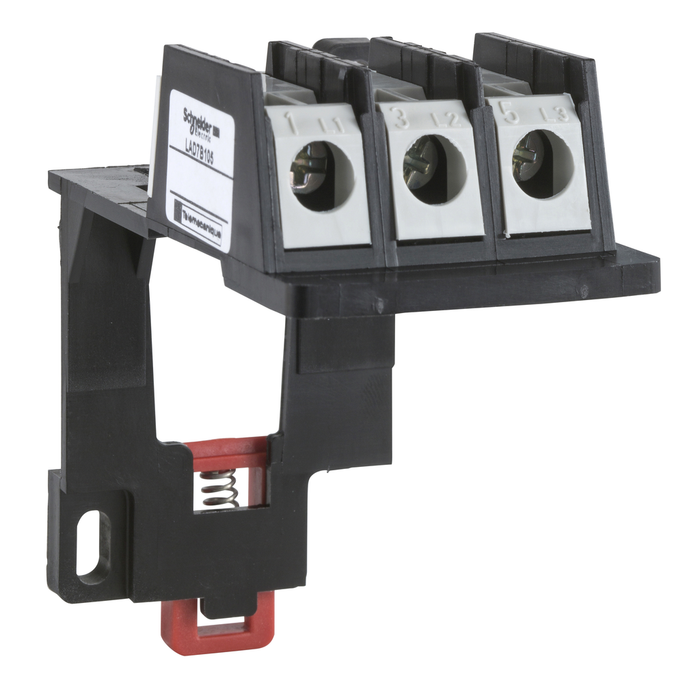 LAD7B105 - Adapter terminal block,TeSys Deca,for separate mounting of LRD15**/LR3D15** (Qty. 50)