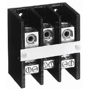 1492-PD3141 - Bloque de distribución de energía 1492, 3 polos, aluminio, 1 abertura en el lado de la línea, 4 aberturas en el lado de la carga, 175 amperios
