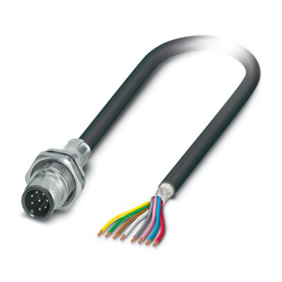 1419425 - SACCBP-MS-8CON-M16/1,0-PUR SCO - Device connector, rear mounting
