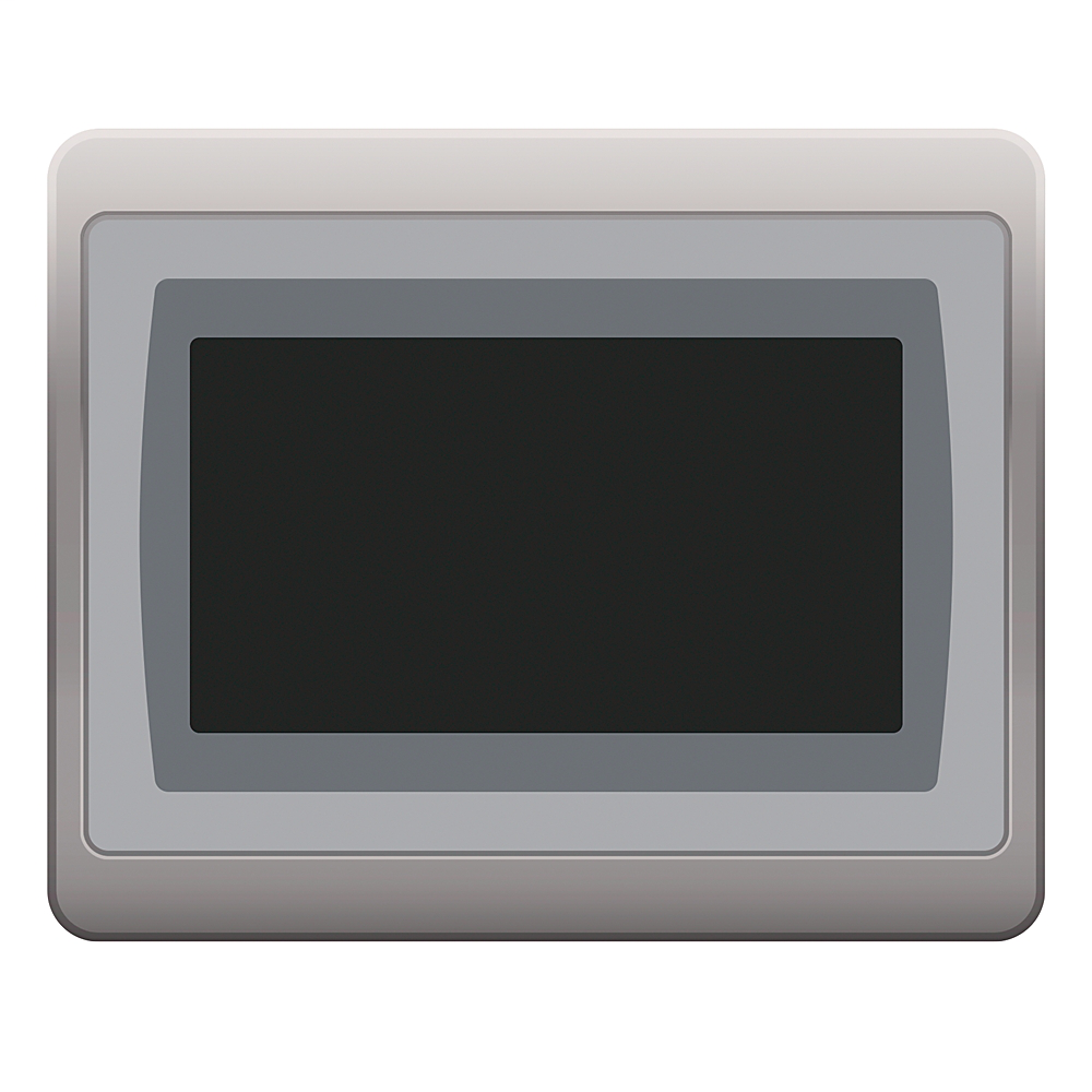 2711P-T4W21D8S-B - PanelView Plus 7 Standard Terminal, Touch Screen, 4.3 inches, Wide aspect ratio Color, Single Ethernet, 24V DC, Windows CE OS License, Standard Model, Brandless