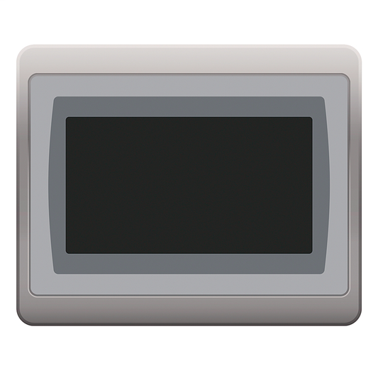 2711P-T4W21D8S-B - PanelView Plus 7 Standard Terminal, Touch Screen, 4.3 inches, Wide aspect ratio Color, Single Ethernet, 24V DC, Windows CE OS License, Standard Model, Brandless