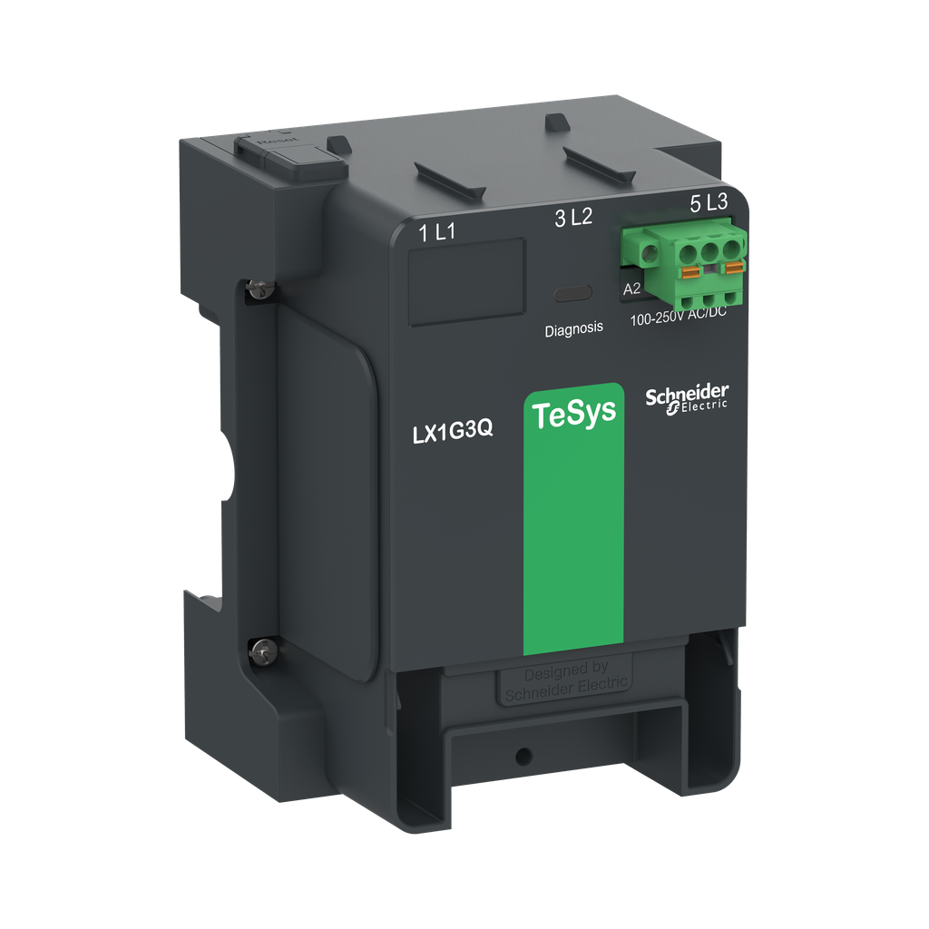 LX1G3QEHEN - Módulo de control, TeSys Giga, 48-130 V CA/CC, para LC1G115-225/3P versión estándar