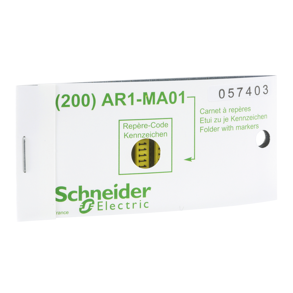AR1MA0197 - SET DE 200 CARACTERES DE CLIPIN VERDE SIN MARCAR