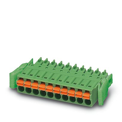 1014469 - FMC 1,5/ 6-ST-3,5-RF BK CN6 - Printed-circuit board connector