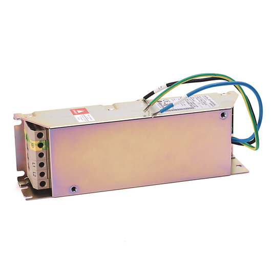 22F-RF010-AL - Line Filter, 1-Phase, 100-120/200-240 VAC, 10A, Long Cable Length