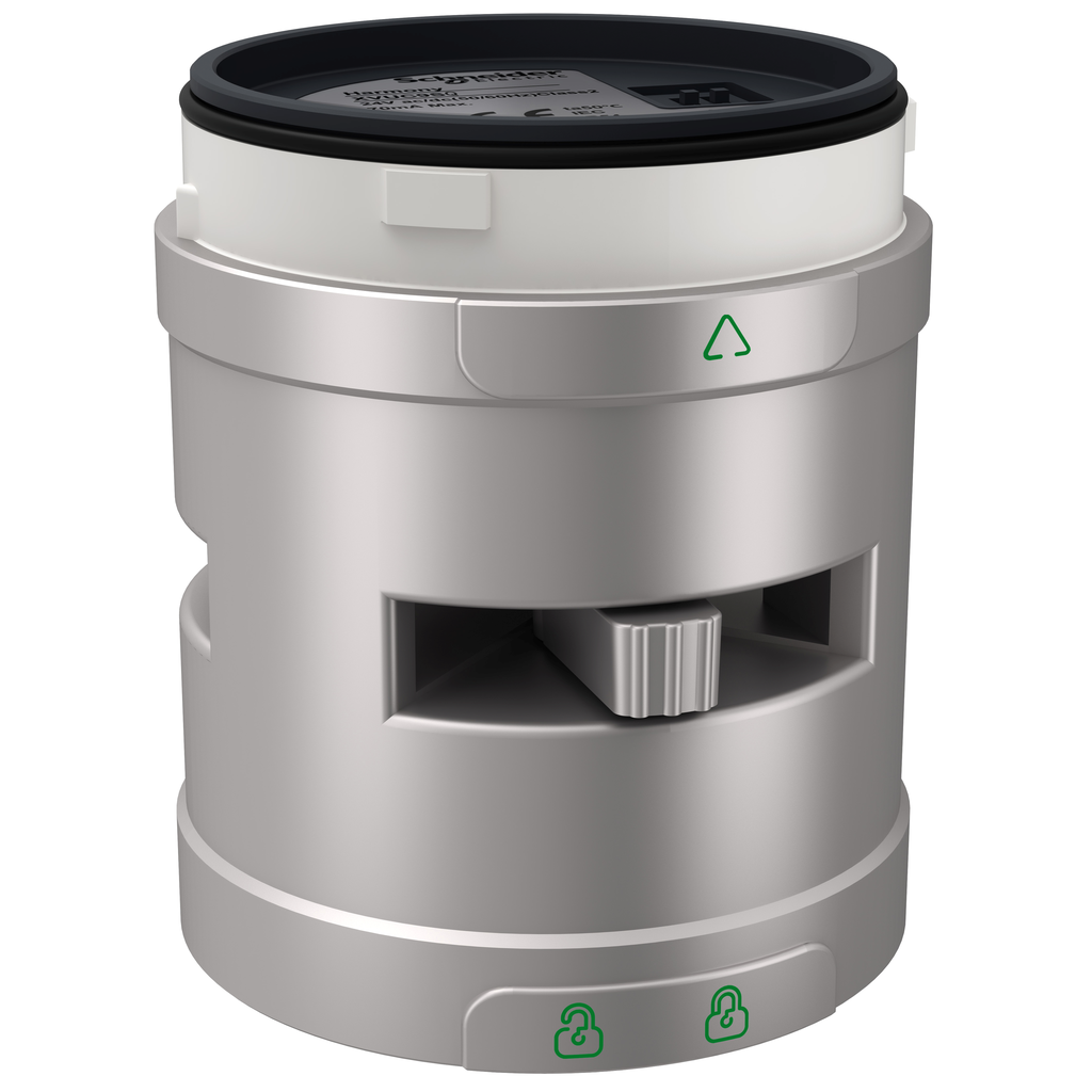 XVUC9SQ - Harmony XVU, Unidad audible, plateada, Ø60, zumbador, 24 V CA/CC (Cantidad: 24)