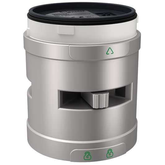 XVUC9SQ - Harmony XVU, Audible unit, silver, Ø60, buzzer, 24 V AC/DC (Qty. 24)