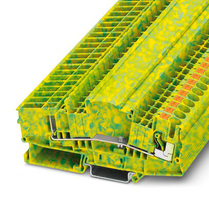 3212302 - PTMED 6-CT/1P-PE - Bloque de terminales modular de tierra