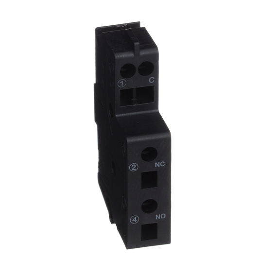 LV426950 - Contacto auxiliar estándar, Compact NSXm, estado del disyuntor OF/SD, 1 tipo de contacto de conmutación