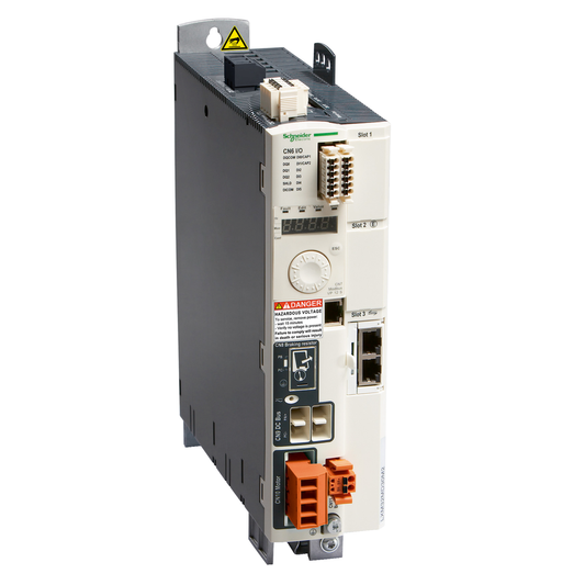 LXM32SD18N4 - Servoaccionamiento de movimiento, Lexium 32, 6 A, trifásico, tensión de alimentación de 208 a 480 V, 1,8 kW