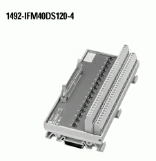 1492-IFM40DS120-4 - 40-Point Isolated Digital IFM, 120V AC LED Indicators, 4 Terminals per Output, , , Digital Interface Module