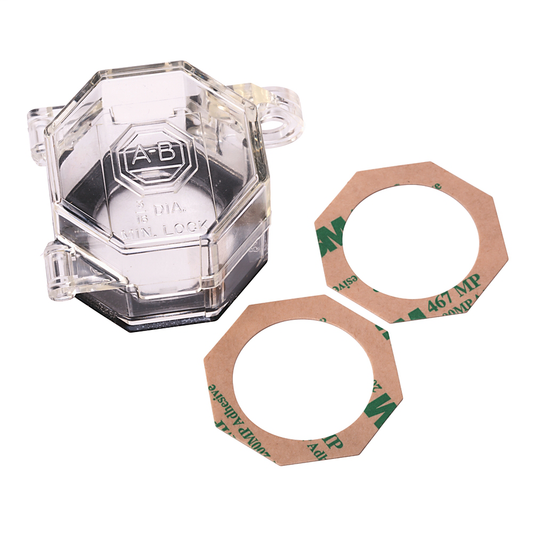 800H-N140 - Accesorios 800T y 800H, Cubierta de candado para pulsadores, 2 pos. P-Pull o Twist-Rel.