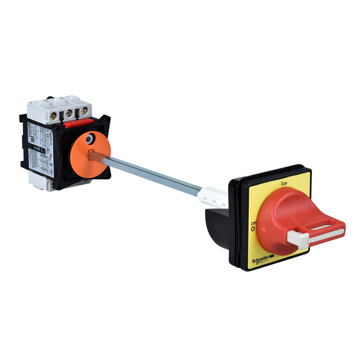 VCCD01 - Switch disconnector,TeSys Control,for ON/emergency stop,20A(V01),Ø22.5 fixing,for mounting at back of an enclosure