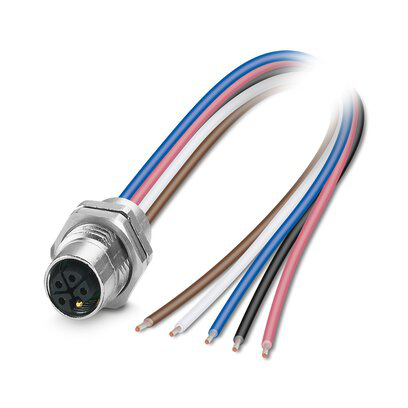 1163112 - SACC-DSI-M12FSL-4FE-M16XL/1,0 - Conector de dispositivo, montaje trasero