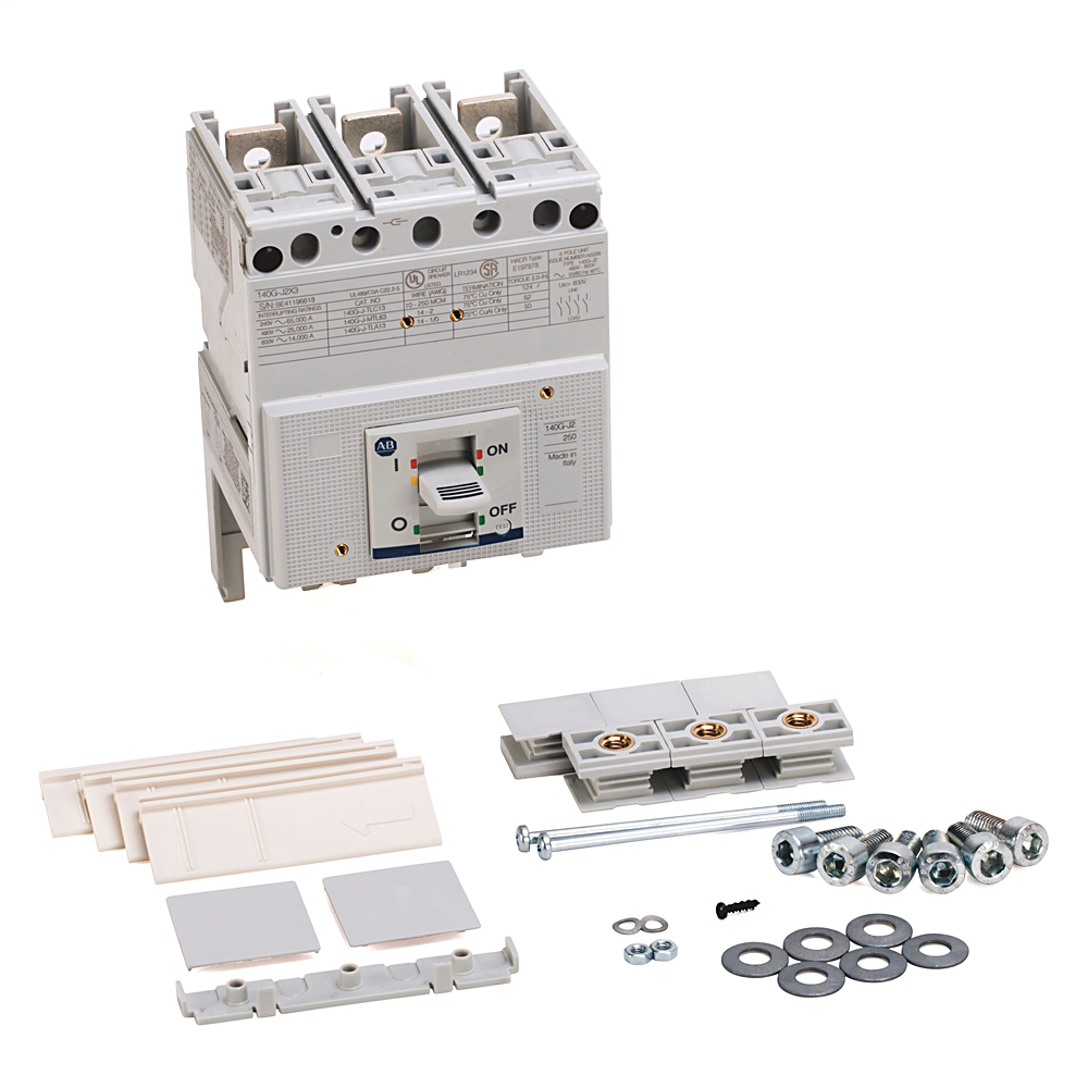 140G-J2X4 - Disyuntor de caja moldeada, 25 kA a 480 V, marco J