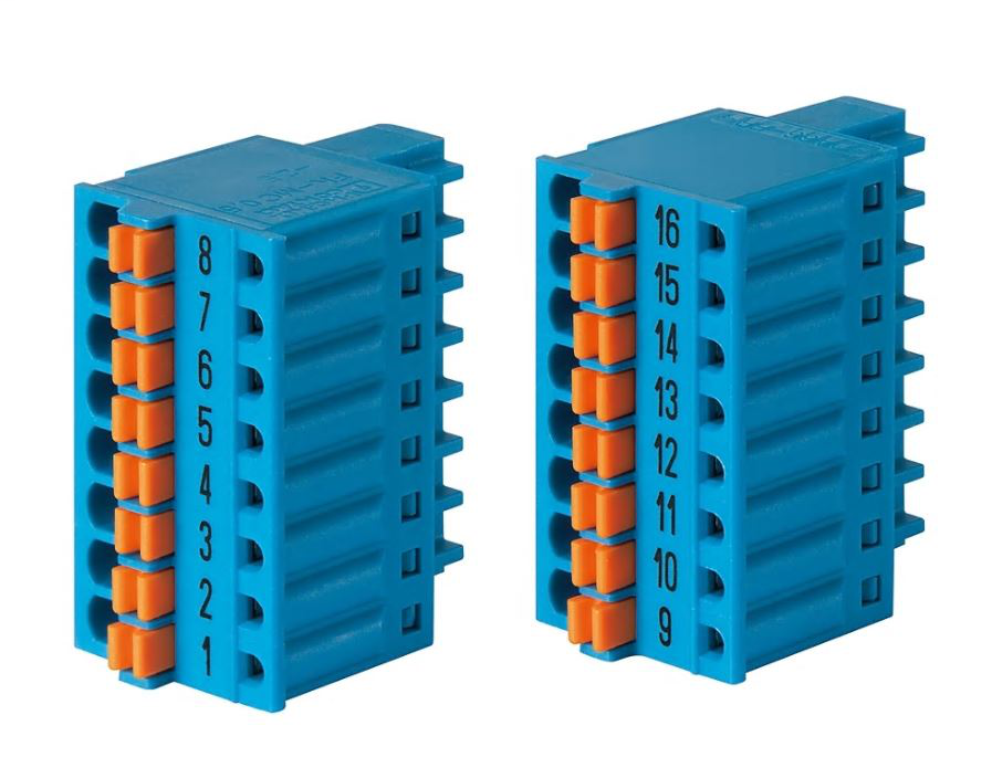 1719-TB8X2SA - Ex I/O 2x8 Pole Spring Terminal for IBN8