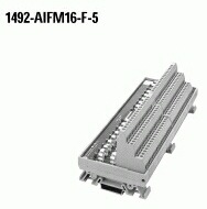 1492-AIFM16-F-5 - Fusible 16 Channel Analog IFM, 24V Blown Fuse Indicators, 5 Terminals per Input, , , Analog Interface Module