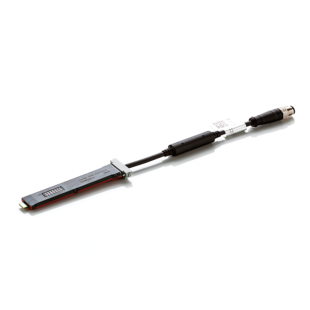 450L-APR-BL-5 - 450L-Plug-In, Conexión inferior, Receptor, Obturador, M12, 5 pines, macho