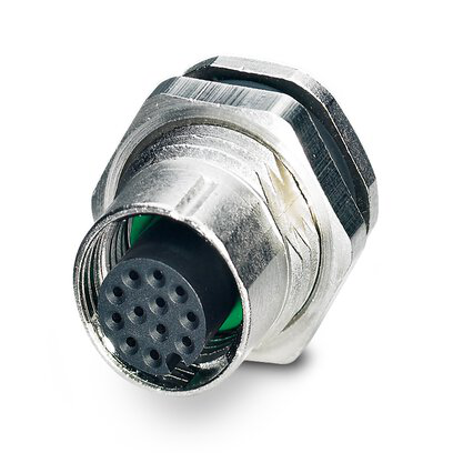 1240075 - SACC-DSI-FS-12CON-L180 SCOX - Conector de dispositivo, montaje trasero (Cantidad: 20)