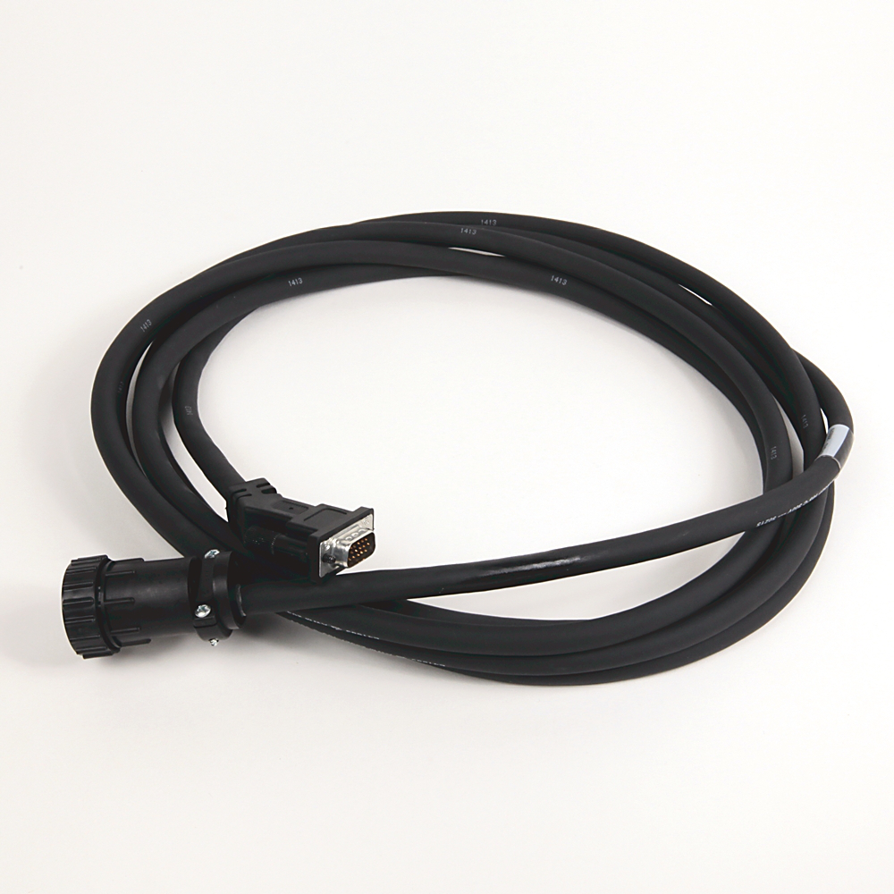 2090-CFBM6DD-CCAA04 - Cable,Feedback,M-Circ. Plastic,D-DB15,INCR CC,Std,4M