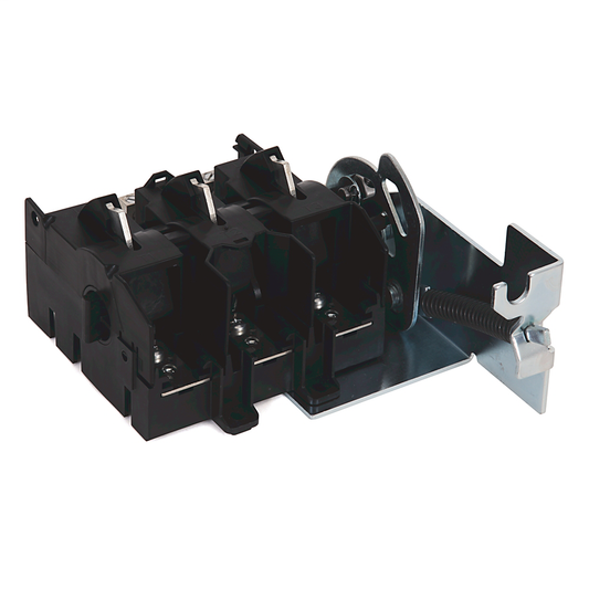 1494U-R60-CR-M - Interruptor de desconexión 1494U operado por varilla o cable, clips de clase R de 60 A, 600 V, interruptor fusible de 60 A, clips de 60 A, varilla roscada (máximo 19 pulg.), manija de metal pintado