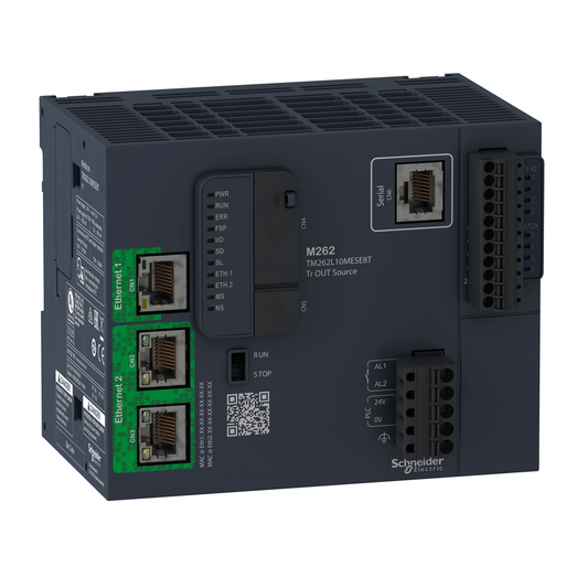 TM262L10MESE8T - logic controller, Modicon M262, 5ns per instruction, Ethernet