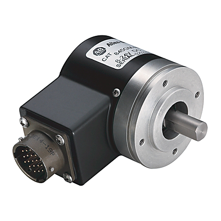 845GM-S2D5LT0360R - Optical Absolute Encoder, NEMA Type4/Type 13, Single-Turn, Size 20, 8-11 bit w/Binary Coded Decimal, 9 or 10 bit/0-359 Counts Per Revolution