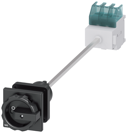 3LD2144-0TK51 - DISCO SW 25A PUERTA ROT HDL 1 ORIFICIO NEGRO 3P