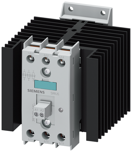 3RF2430-1AC55 - CONTADOR DE ACERO INOXIDABLE, 30 A, 48-600 V, 3 P, 230 V CA, ZP, TORNILLO