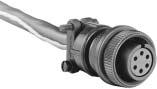 845-CA-A-50 - Conjunto de cables precableados, conector de 6 pines (845T), cable de 50 pies