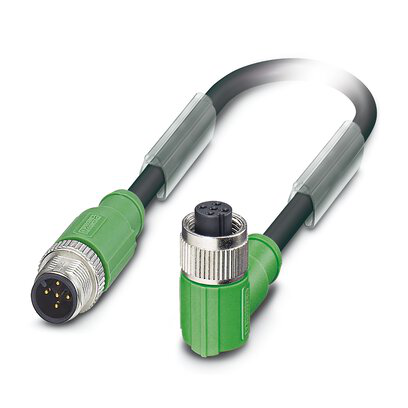 1501029 - SAC-5P-M12MS/ 0,6-PUR/M12FR SH - Sensor/actuator cable