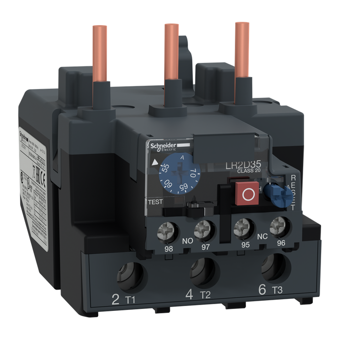 LR2D3561 - TeSys Deca thermal overload relays , 55...70A - class 20