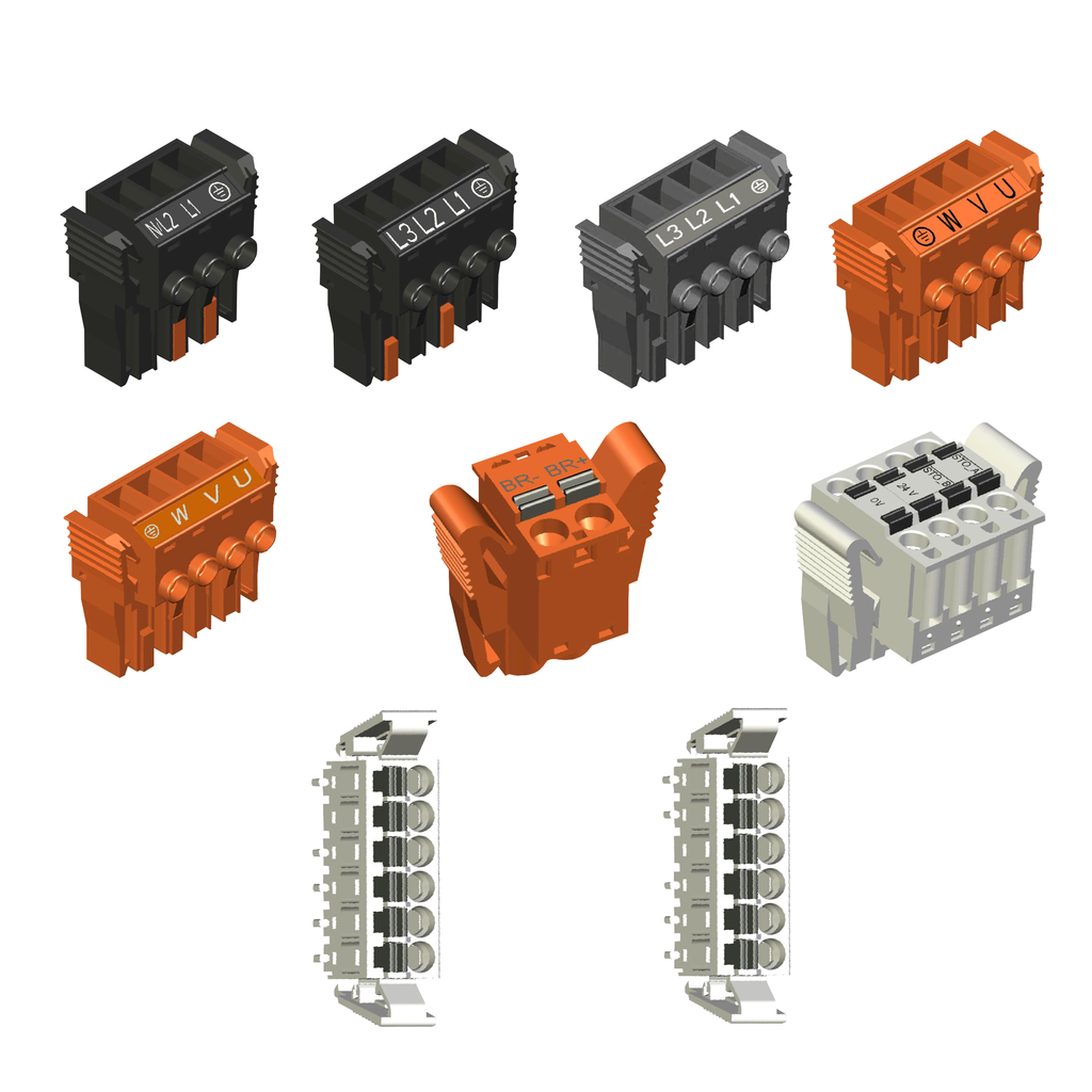VW3M2202 - Kit de conector LXM 32A
