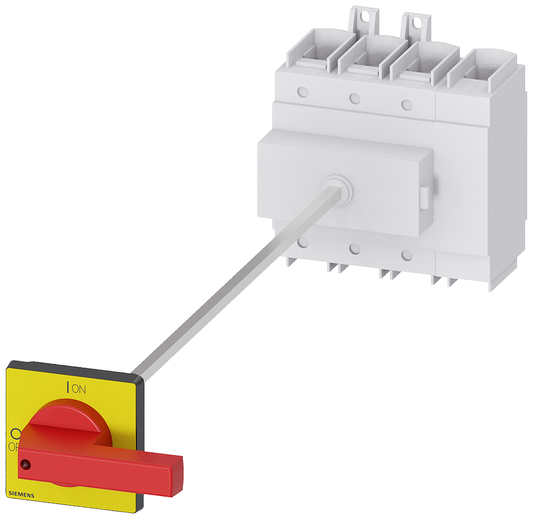 3LD2418-1TL13 - DISCO SW 250A PUERTA ROT HDL 4 ORIFICIOS R/Y 4P