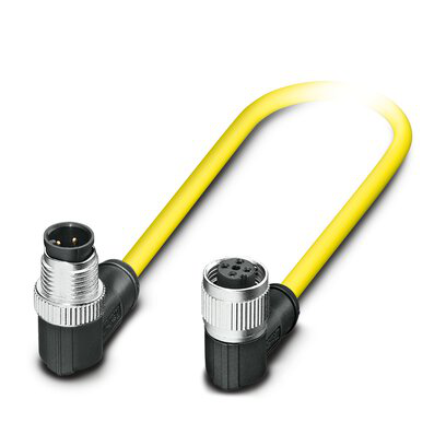 1424900 - SAC-4P-M12MR/ 1,5-547/M12FR BK - Sensor/actuator cable