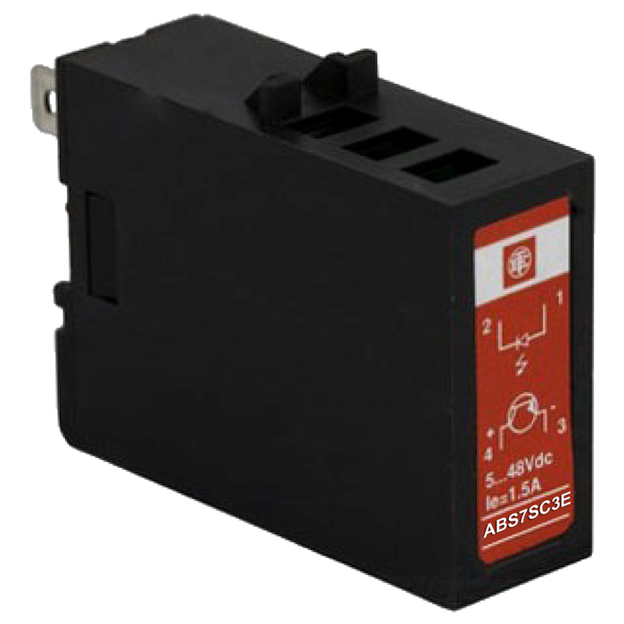 ABS7SC3E - plug-in solid state relay - 12.5 mm - output - 5..48 V DC - 2 A