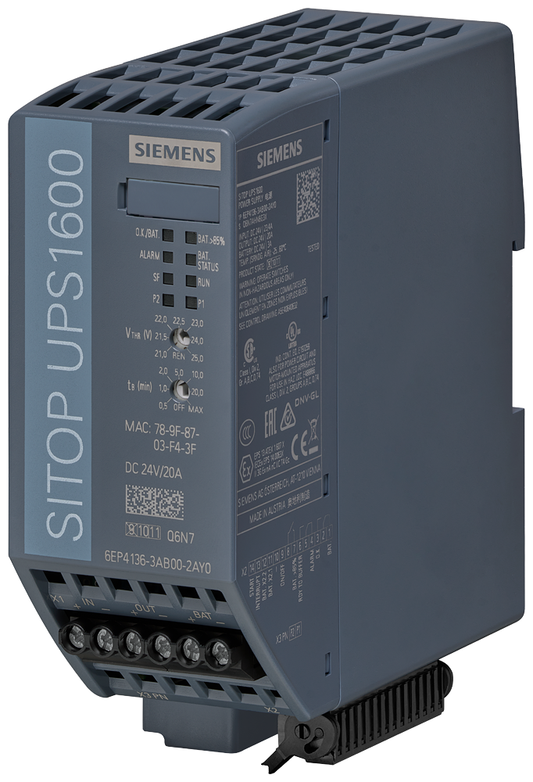 6EP41363AC002AY0 - SAI SITOP 1600/CC/CC 24 V/20 A/IE/PN/EX