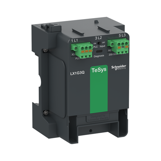 LX1G3QBEEA - Módulo de control, LX1G, TeSys Giga, contactor avanzado, 24-48 V CA/CC, para LC1G115-225, 3 polos