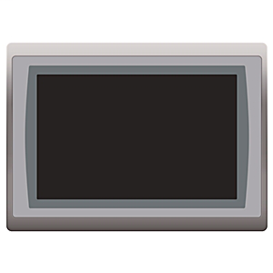 2711P-T12W22D8S-B - PanelView Plus 7 Standard Terminal, Touch Screen, 12 inches, Wide aspect ratio Color, DLR Ethernet, 24V DC, Windows CE OS License, Standard Model, Brandless
