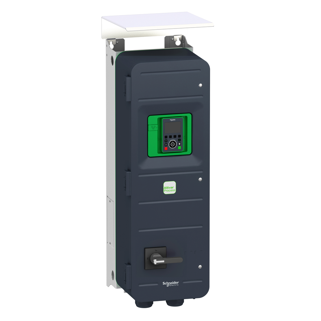 ATV950D45N4EU - variable speed drive, Altivar Process ATV900, ATV950, 45kW, 60hp, 380 to 480V, IP55, UL type12, disconnect switch