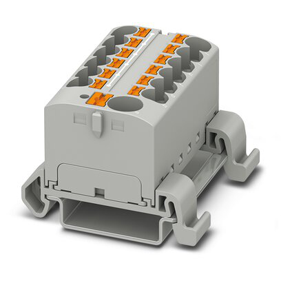 3273746 - PTFIX 10/12X4-NS35A GY - Distribution block (Qty. 8)