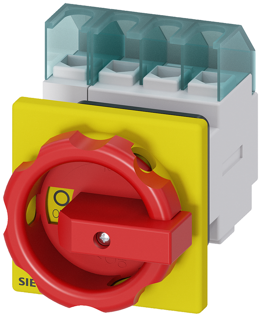 3LD2254-1TL53 - DISCO SW 32A ROT HDL 1 ORIFICIO R/Y 4P