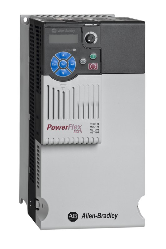 25A-E019N104 - PowerFlex 523 AC Drive, 600 VAC, 3 Phase, 15 HP, 11 kW Normal Duty; 15 HP, 11 kW Heavy Duty, Frame D, IP20 NEMA / Open Type, No Filter