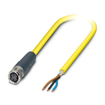 1406062 - SAC-3P- 5,0-542/M8 FS SH BK - Sensor/actuator cable