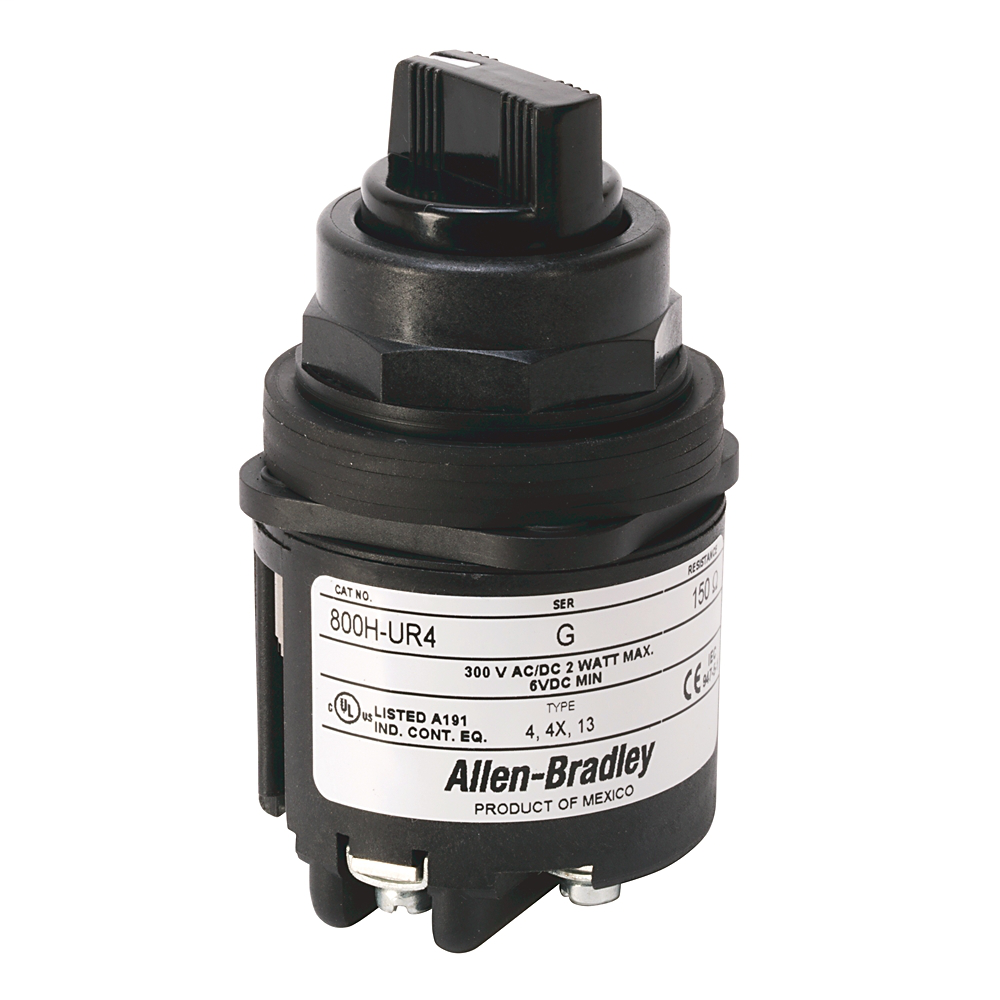 800H-UR16 - 30.5mm Type 4/4X Potentiometer Unit, 1500 Ohms Resistive Element