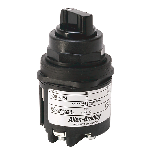 800H-UR16 - 30.5mm Type 4/4X Potentiometer Unit, 1500 Ohms Resistive Element