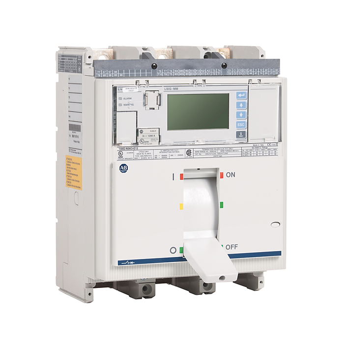 140G-N0I4-E12-Z1 - 140G - Molded Case Circuit Breaker, N frame, 100 kA, LSIG (electronic), 4 Poles, Rated Current 1200 A (100% Rated)