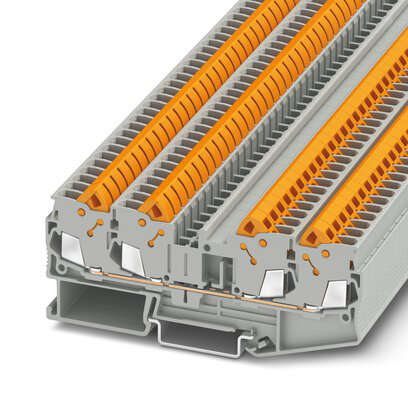 3206446 - QTC 2,5-QUATTRO - Feed-through terminal block (Qty. 50)
