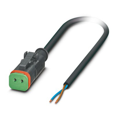 1410730 - SAC-2P- 5,0-PUR/DTFS-1L - Cable sensor/actuador